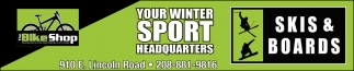 Your Winter Sport Headquarters