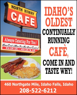 Idaho's Oldest Continually Running Café