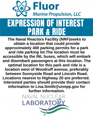 Expression of Interest Park & Ride