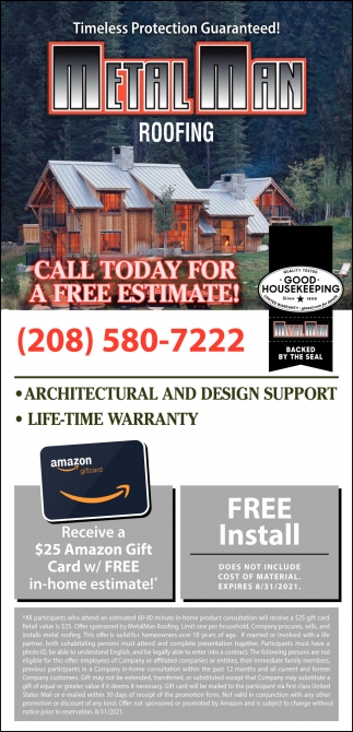 Call Today for a Free Estimate