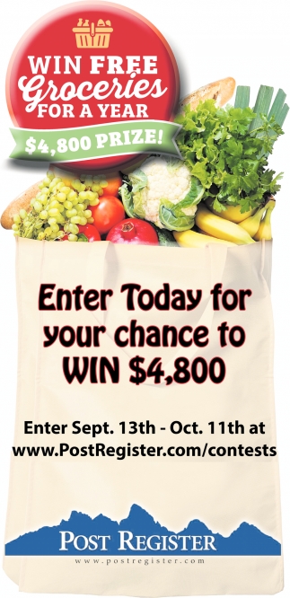 Enter Today for Your Chance to Win $4,800