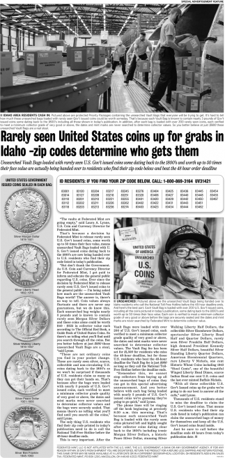 Rarely Seen united states Coins Up For Grabs