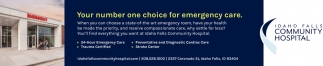 Your Number One Choice For Emergency Care