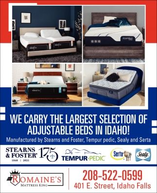 We Crry The Largest Selection Of Adjustable Beds