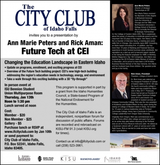 Ann Marie Peters And Rick Aman: Future Tech At CEI