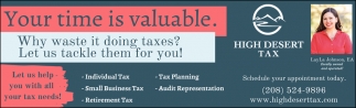 Individual Tax - Small Business Tax - Retirement Tax