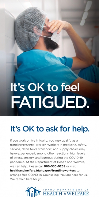 It's Ok To Feel Fatigued