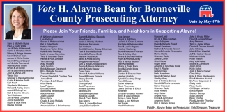 Vote for County Prosecuting Attorney