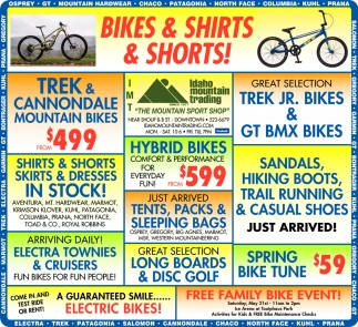 Bikes & Shirts & Shorts