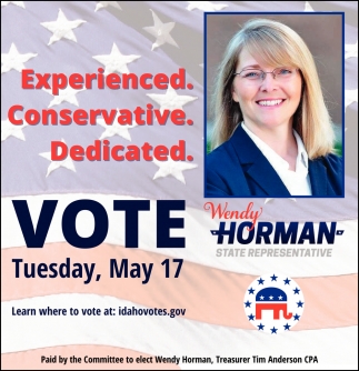 Vote Tuesday, May 17