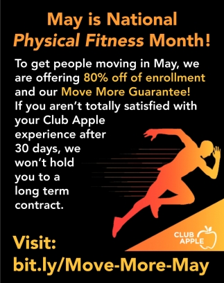 May Is National Physical Fitness Month