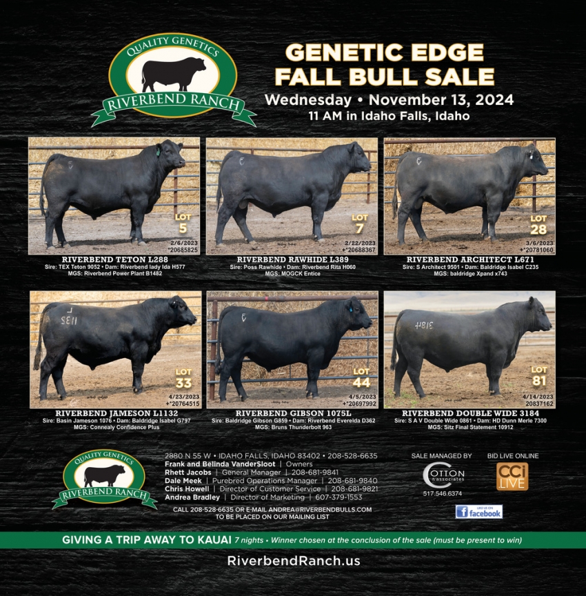 Quality Genetics Riverbend Ranch