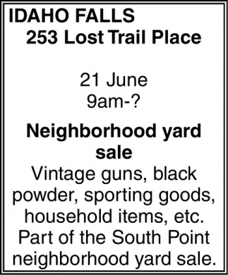 253 Lost Trail Place - Idaho Falls