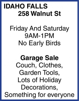 258 Walnut - Idaho Falls