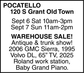 120 S Grant Old Town - Pocatello