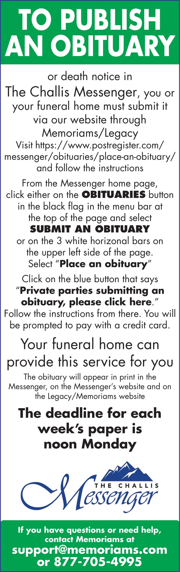 The Challis Messenger