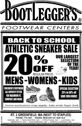 back to school sneaker sale