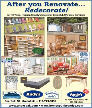 After You Renovate... Redecorate!
