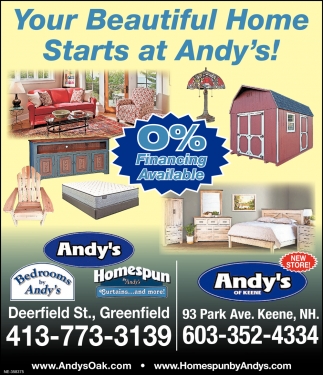 Your Beautiful Home Starts at Andy's