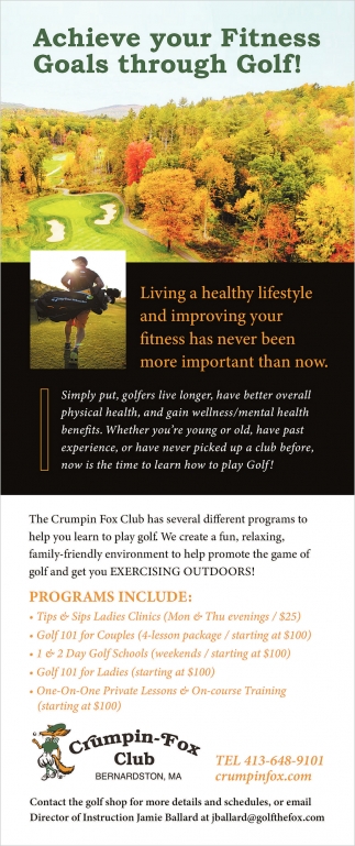 Achieve Your Fitness Goals Through Golf