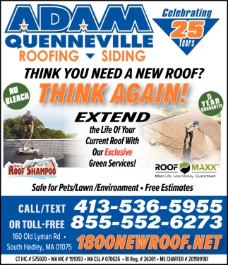 Think You Need a New Roof?