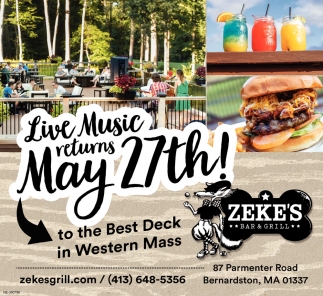 Live Music Returns May 27th