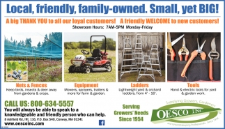 Local, Friendly, Family-Owned