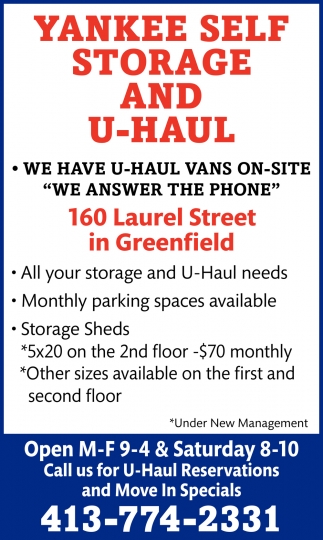 All Your Storage and U-Haul Needs