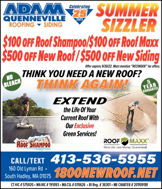 Think You Need a New Roof?