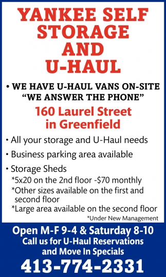 All Your Storage and U-Haul Needs