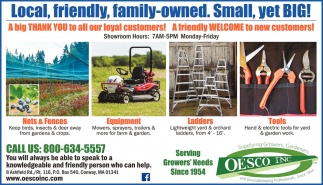Local, Friendly, Family-Owned
