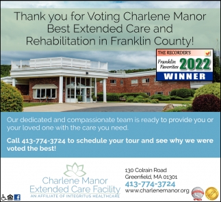 Best Extended Care and Rehabilitation In Franklin County!