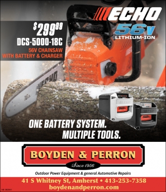 One Battery System. Multiple Tools.