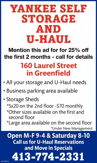 Yankee Self Storage And U-Haul
