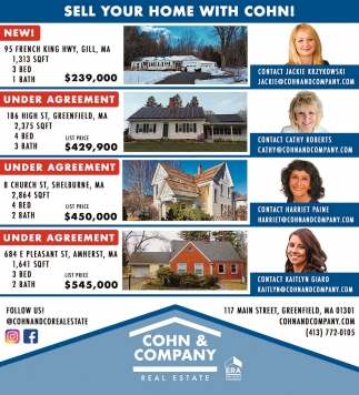 Sell Your Home With Cohn!