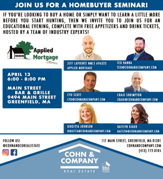Join Us For a Homebuyer Seminar!