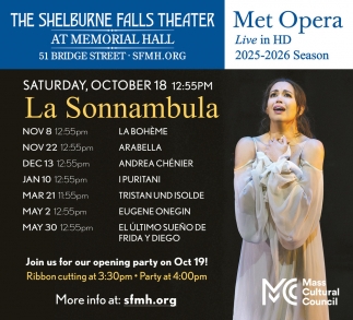 Shelburne Falls Theater at Memorial Hall