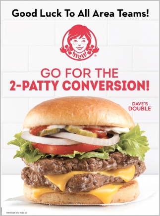 Go For The 2-Patty Conversion!