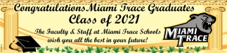 Congratulations Miami Trace Graduates Class of 2021