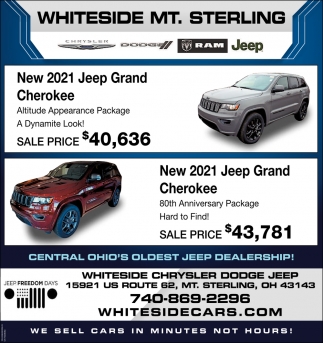 New 2021 Jeep Grand Cherokee
