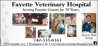 Serving Fayette County For 70 Years