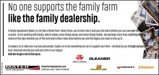 No One Supports The Family Farm Like The Family Dealership