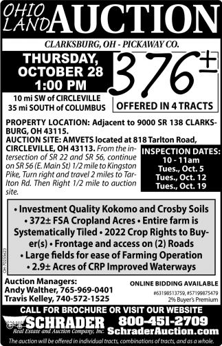 Ohio Land Auction