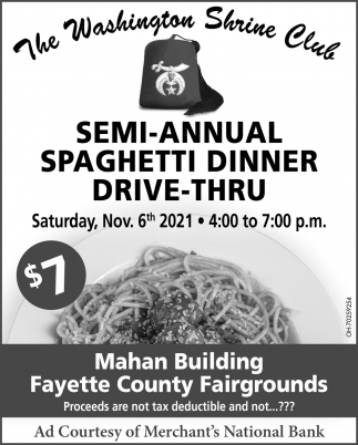 Semi-Annual Spaghetti Supper - November 2