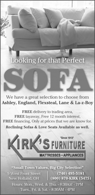 Looking For That Perfect Sofa