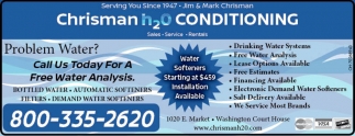 Call Today for a Free Water Analysis