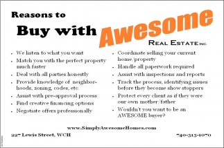 Reasons To Buy With Awesome