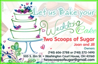 Let Us Bake Your Wedding Cake