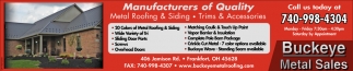 Manufacturers Of Quality
