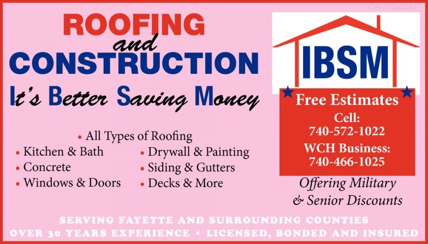 Roofing And Construction